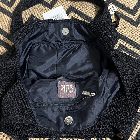 The Sak Dark Crochet Shoulder Bag - Picture 2 of 3